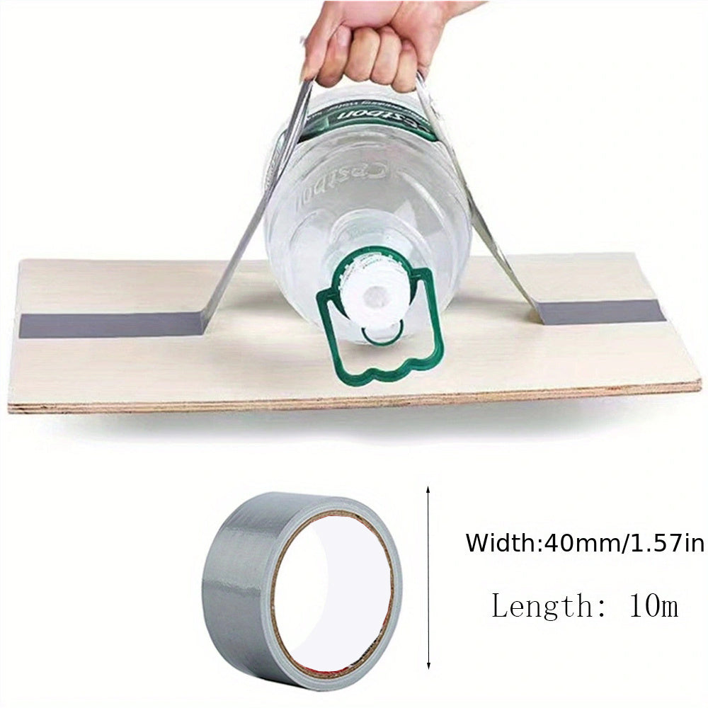 Adhesive Fabric Duct Tape Carpet Waterproof Tape Gray 10m