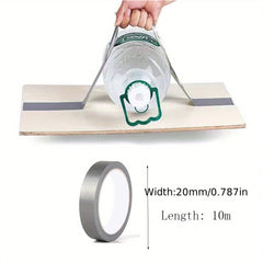 Adhesive Fabric Duct Tape Carpet Waterproof Tape Gray 10m