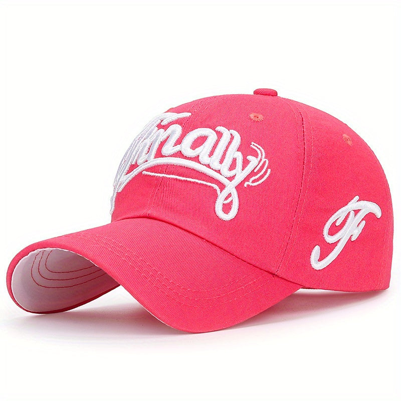 3D Embroidered Outdoor Baseball Cap Sun Hat