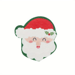 Christmas Sponge Wipe Scouring Pad Dishwashing Cotton Kitchen Cleaning Brush
