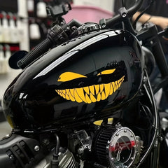 Evil Smile Waterproof Stickers for Car Motorcycle Helmet Room Decoration