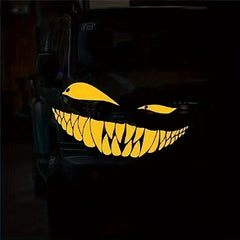 Evil Smile Waterproof Stickers for Car Motorcycle Helmet Room Decoration