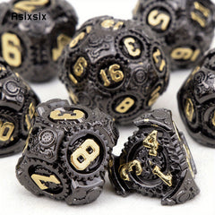 7pcs Metal Polyhedral Dice Set for Board Game