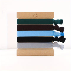 5pcs Sports Hair Tie Ponytail Holder Hair Rope Hair Accessories