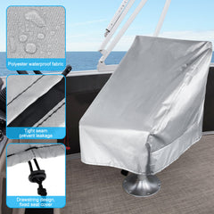 Heavy Duty Canvas Boat Seat Cover Waterproof