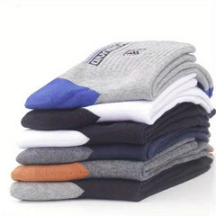 12 Pairs Sports Crew Socks Comfortable Soft Breathable Fitness Running