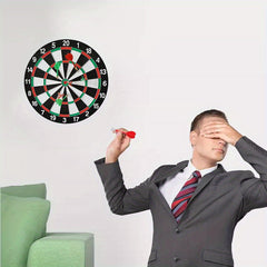 Professional Double Sided Dart Board Set with Accessories
