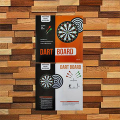 Professional Double Sided Dart Board Set with Accessories