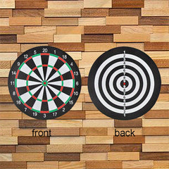 Professional Double Sided Dart Board Set with Accessories