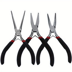 Mini Pointed Flat Oblique Nose Plier DIY Jewelry Plier Repair Tool