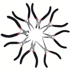 Mini Pointed Flat Oblique Nose Plier DIY Jewelry Plier Repair Tool