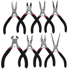 Mini Pointed Flat Oblique Nose Plier DIY Jewelry Plier Repair Tool
