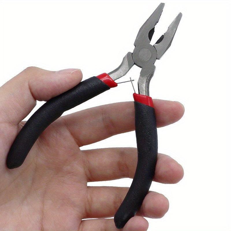 Mini Pointed Flat Oblique Nose Plier DIY Jewelry Plier Repair Tool