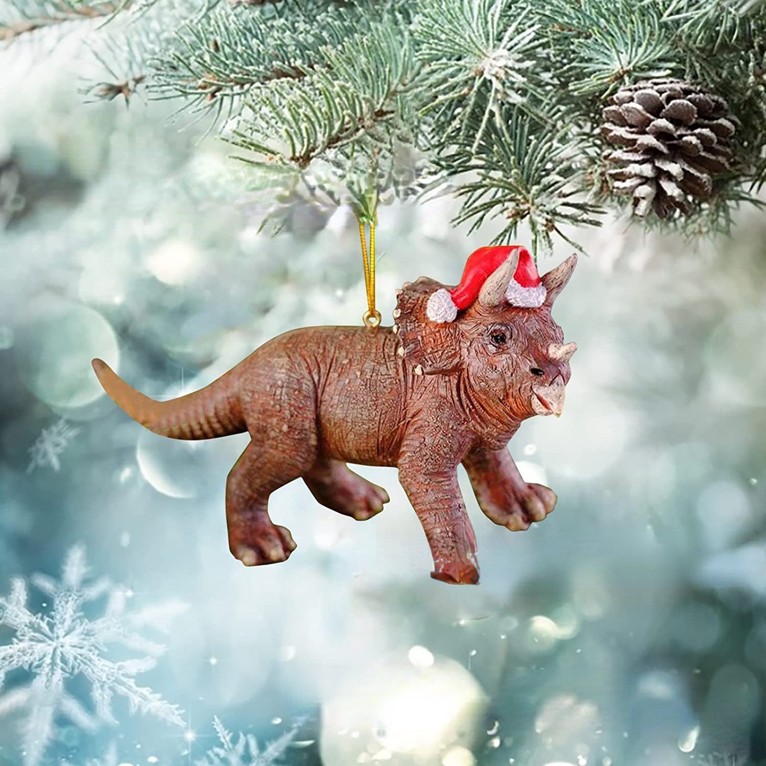 Christmas Dinosaur Decoration Pendant Home Tree Deco