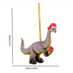Christmas Dinosaur Decoration Pendant Home Tree Deco