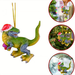 Christmas Dinosaur Decoration Pendant Home Tree Deco