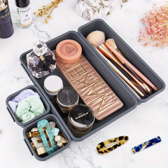8pcs Drawer Organiser Plastic Storage Trays for Kitchen