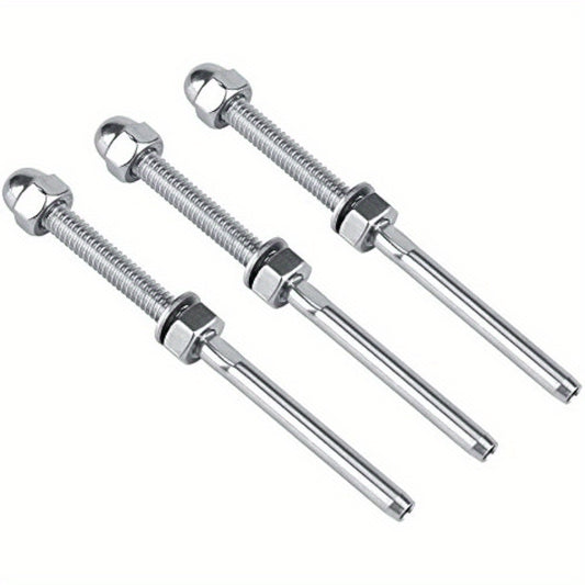 10pcs Stainless Steel Cable Tensioners for 1/8 Cable Railing