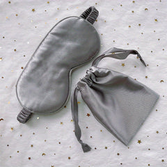 Soft Smooth Eye Mask Blackout Blindfold for Travel Aviation Rest Nap