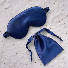 Soft Smooth Eye Mask Blackout Blindfold for Travel Aviation Rest Nap