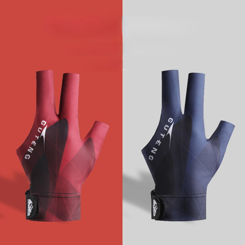 Non-slip 3-Finger Billiard Gloves