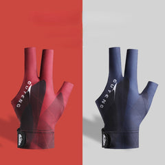Non-slip 3-Finger Billiard Gloves