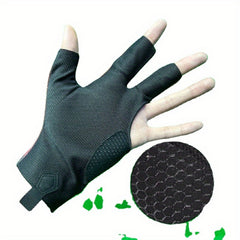 Non-slip 3-Finger Billiard Gloves