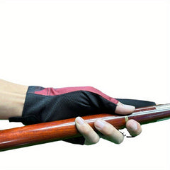 Non-slip 3-Finger Billiard Gloves
