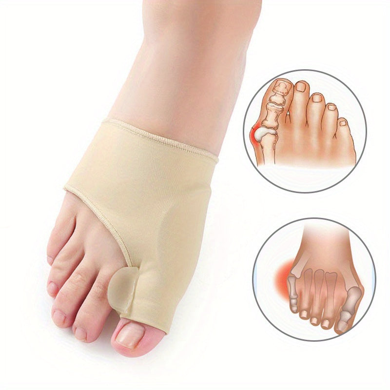 Toe Separator Corrector Orthotics Feet Bone Thumb Correction Pedicure Sock