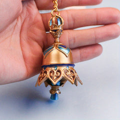 Alloy Bell Keychain Bag Purse Pendant Decoration