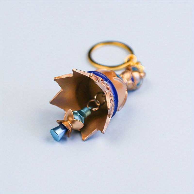 Alloy Bell Keychain Bag Purse Pendant Decoration