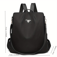 Anti Theft Large Capacity Backpack Oxford Cloth Waterproof Lightweight