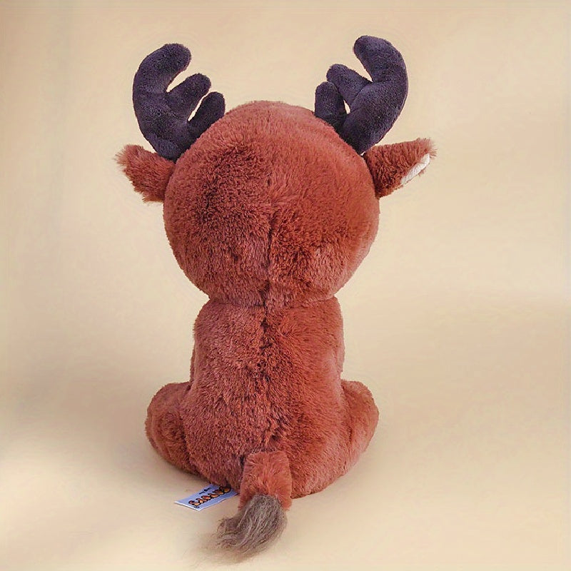 Christmas Elk Plush Toy Halloween Skull Doll Elk Stuffed Doll Birthday Gift