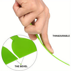 2pcs Reusable Plastic Putty Set Flexible Scraper Tool
