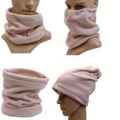 Winter Polar Fleece Scarf 3-in-1 Balaclava Face Mask Neck Gaiter