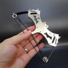 16cm Mini Compound Bow Catapult for Archery Fun Ideal Christmas Gift