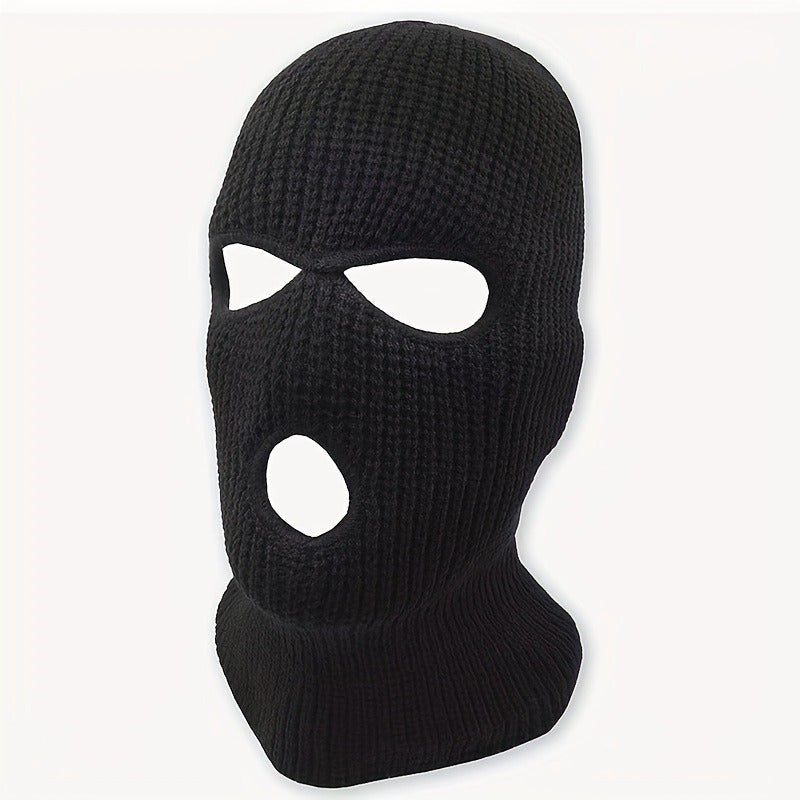 Winter Balaclava Skiing Face Mask Knitted Hat Coldproof Warm Winter Hat