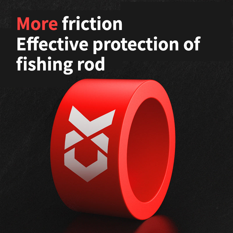 Luminous Silicone Rod Stop Ring Fishing Gear Non slip Ring