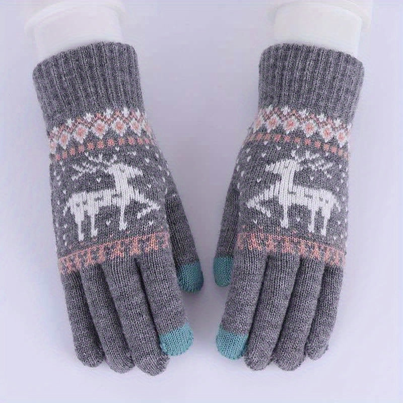 Touch Screen Gloves Winter Riding Driving Warm Gloves
