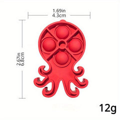Cute Frog Lobster Octopus Bat Keychain Keyring Cartoon Mini Key Chain Pendant