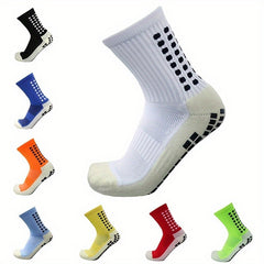 1pair Non-slip Sports Socks Thicken Soccer Football Socks