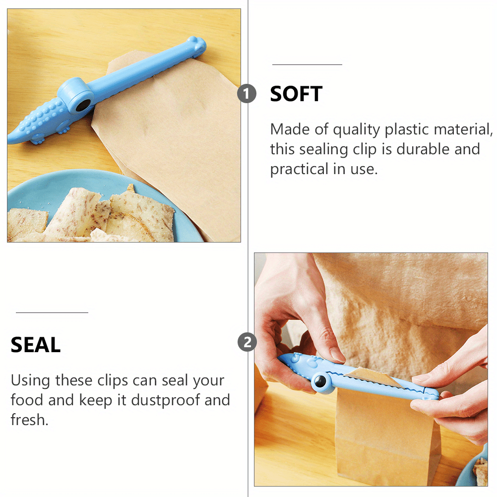 Chip Bag Clips Sealer Airtight Freezer Snack Seal