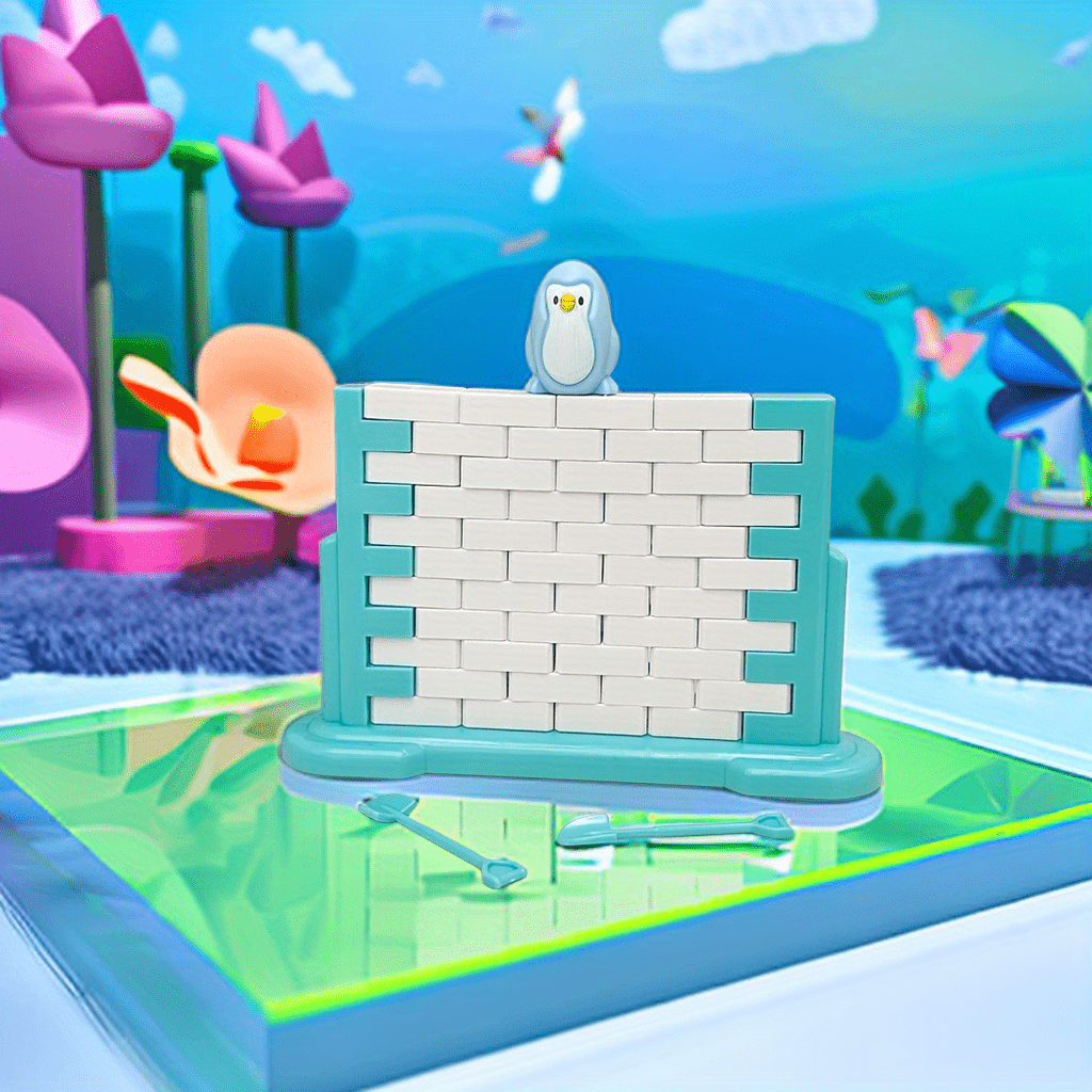 44pcs Save The Penguin Wall Knocking Ice Breaking Game