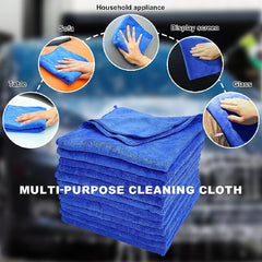 5pcs Microfiber Towels Soft Absorbent Household Car Boat Washing