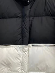Women's Block Puffer Jacket Winter Warm Coat