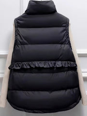Women's Sleeveless Puffer Jacket Winter Vest