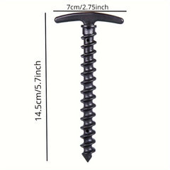10pcs Tent Stakes High Strength Lightweight Fixing Nails for Camping Fishing