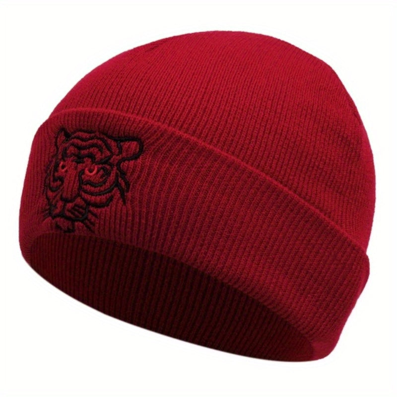 Men's Beanie Hat Outdoor Ski Hat Knitted Hat Hip Hop Cap