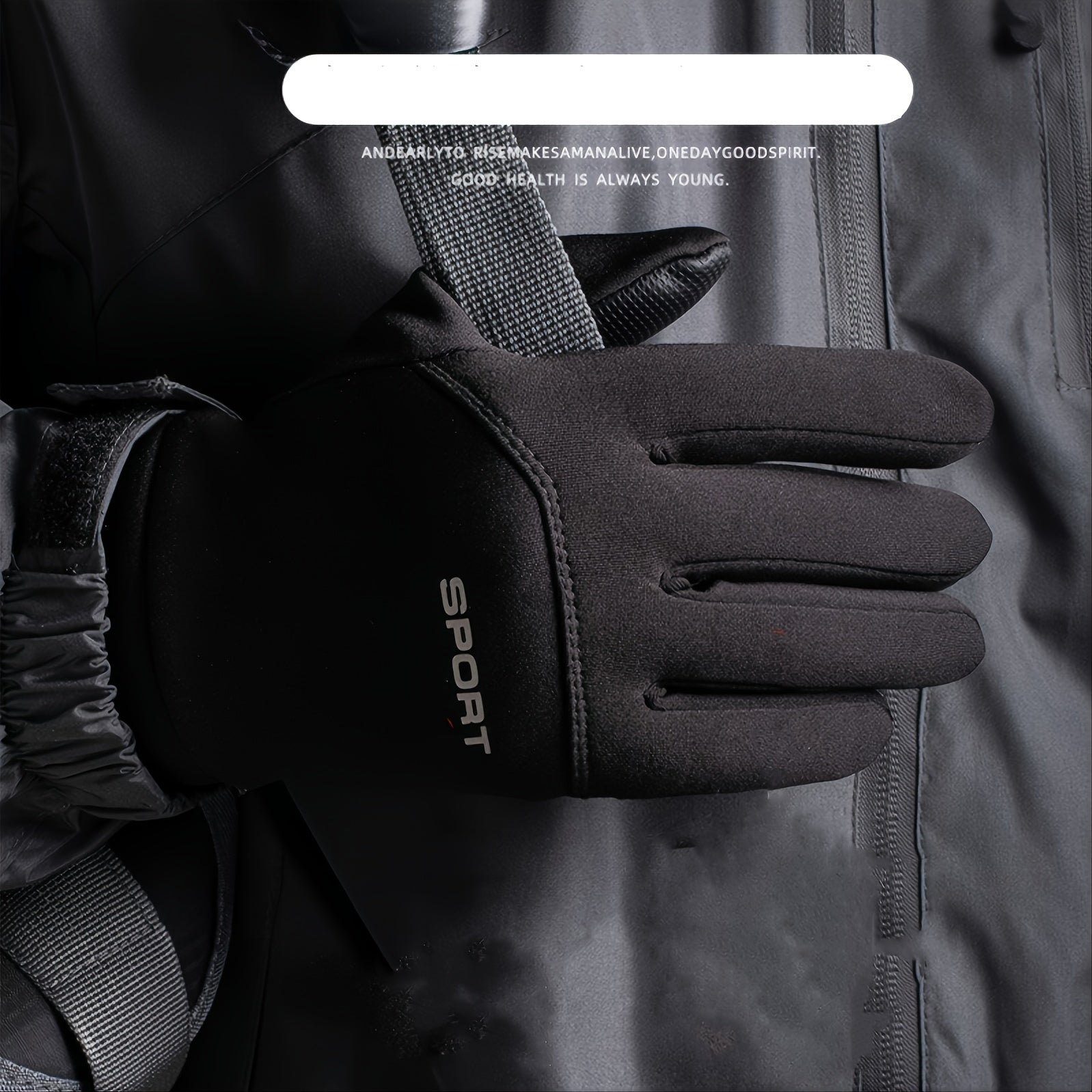 Waterproof Touch Screen Outdoor Gloves Windproof Warm Gloves for Men and Women