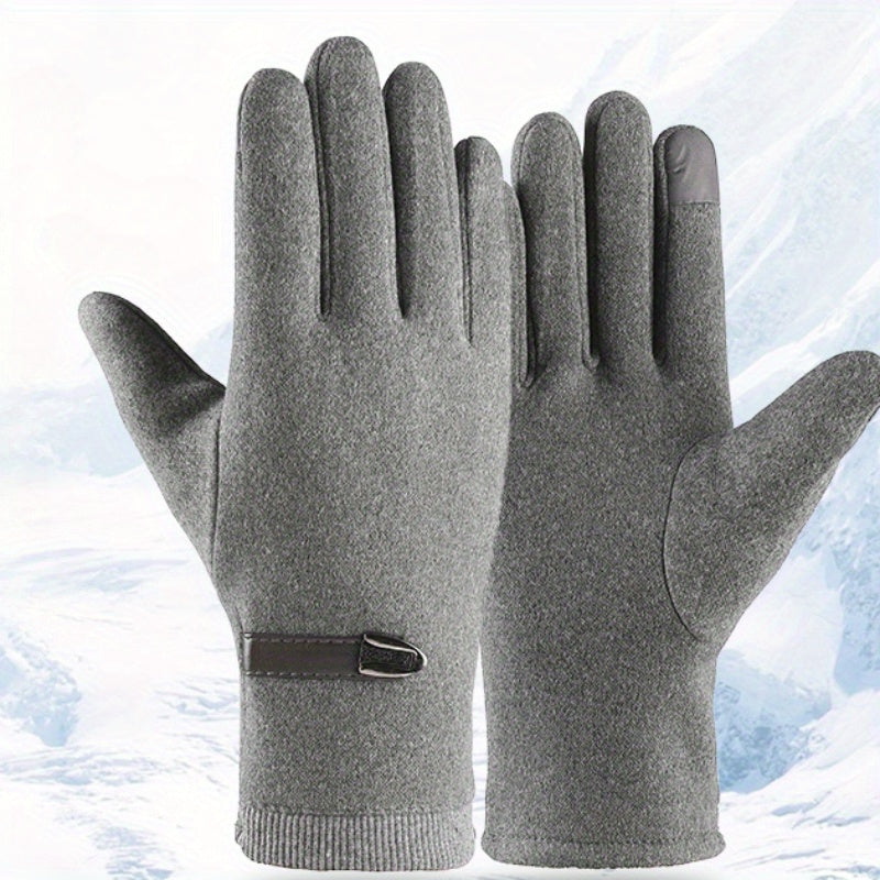 Men's Windproof Touch Screen Gloves For Cycling